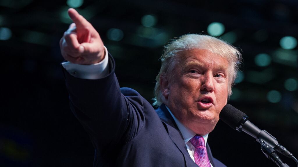 Donald Trump: has accused Hillary Clinton of operating a “pay-to-play” scheme through the Clinton Foundation by offering access to wealthy foreign donors to her family’s charity when she was working at the state department. Photograph: Ruth Fremson/The New York Times