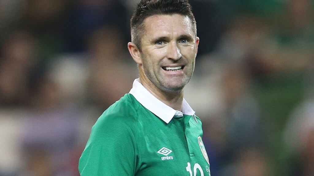 Irish footballer Robbie Keane. Photograph: ©INPHO/Cathal Noonan