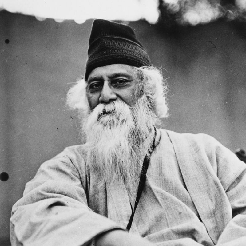 Rabindranath Tagore. Photograph: Fox/Hulton/Getty