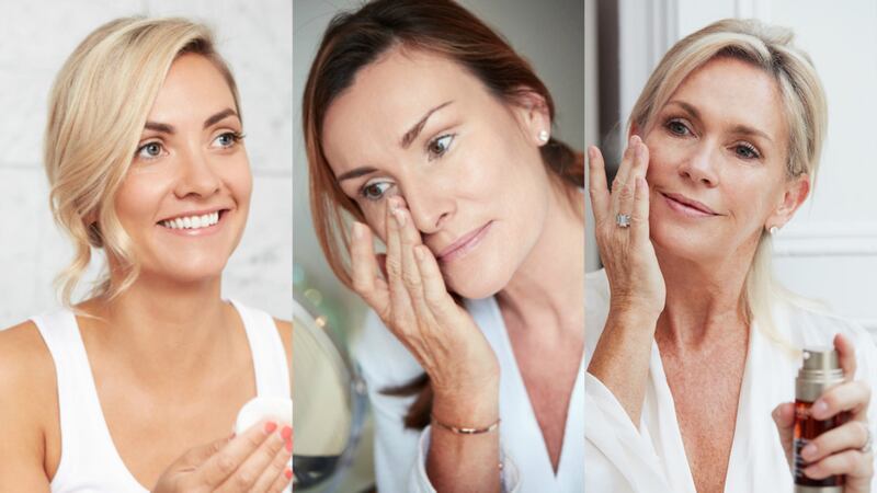 Three women, three skincare regimes. Photographs: Johnny McMillian