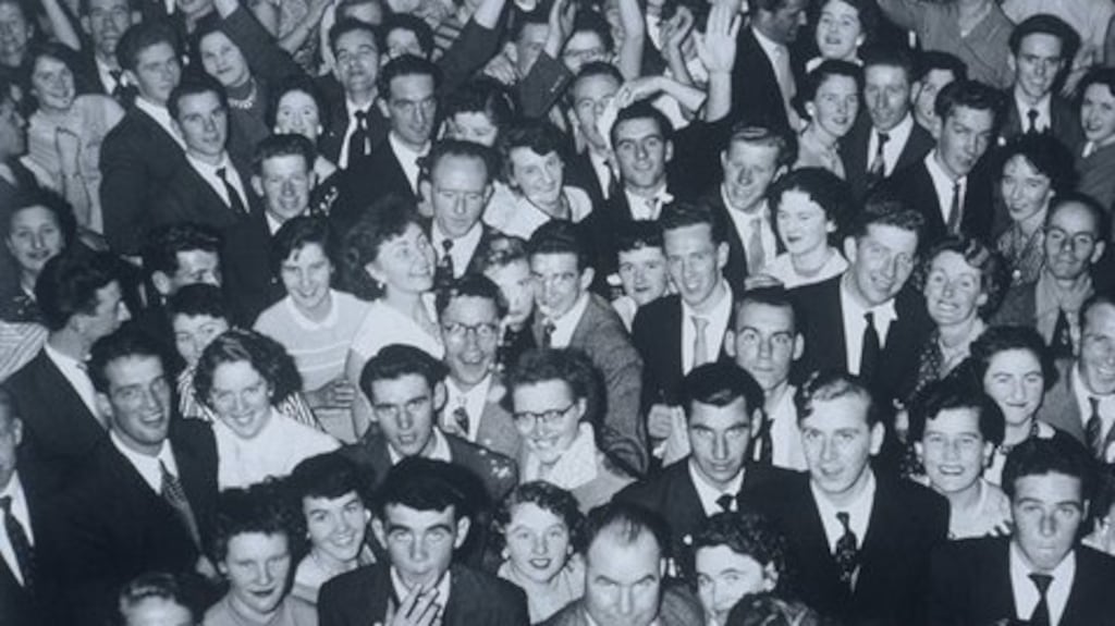 Full house at the modern dancing hall at The Galtymore Ballroom in Cricklewood