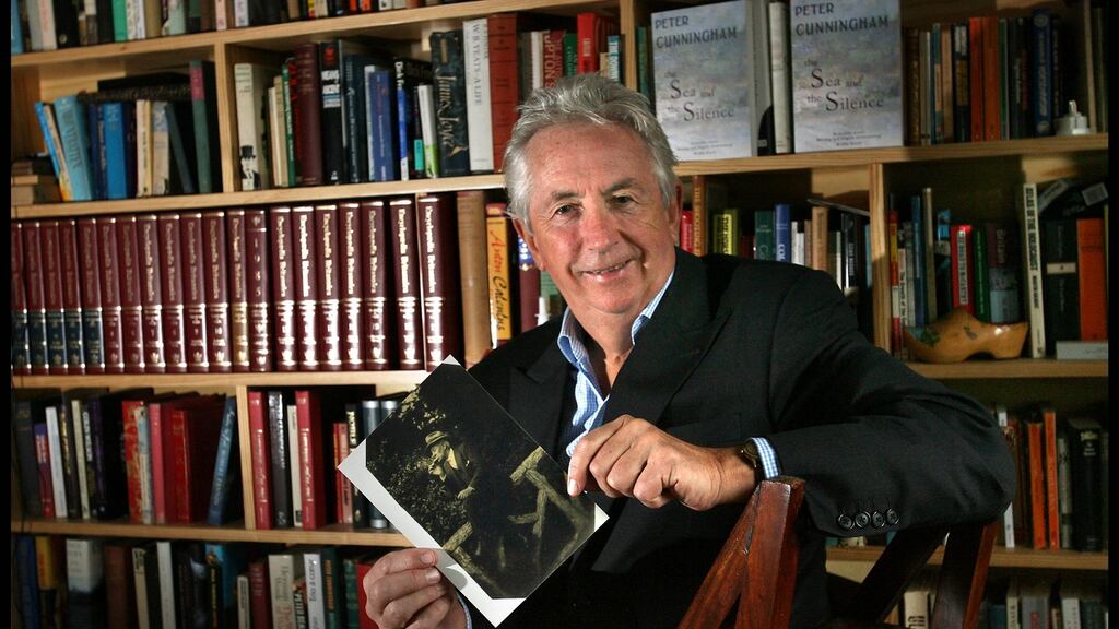 Author Peter Cunningham at his home in Donadea. Photograph: Brenda Fitzsimons