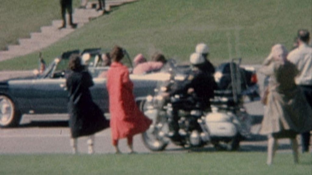 Footage of John F Kennedy’s assassination in 1963 would become the most famous home-movie in history. Photograph: AP Photo