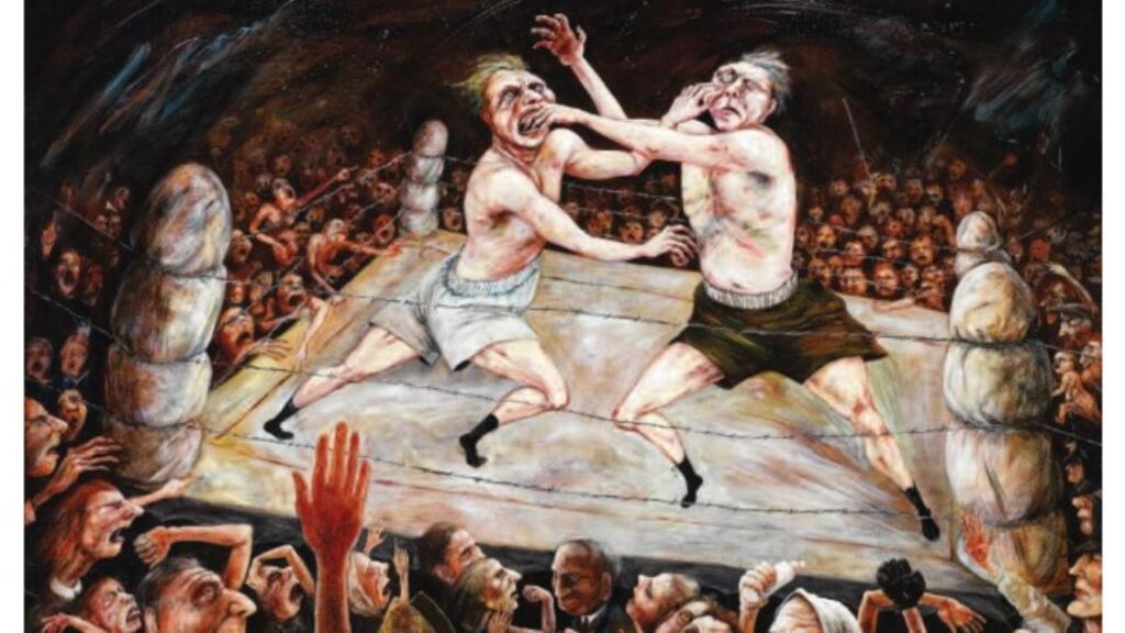 Big Fight by Rita Duffy