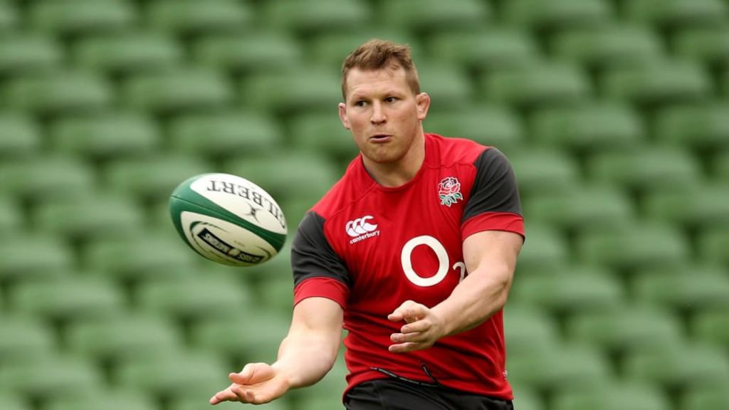Dylan Hartley: will be looking to banish memories of the defeat to Ireland when England entertain Scotland at Twickenham. Photograph: Dan Sheridan/Inpho