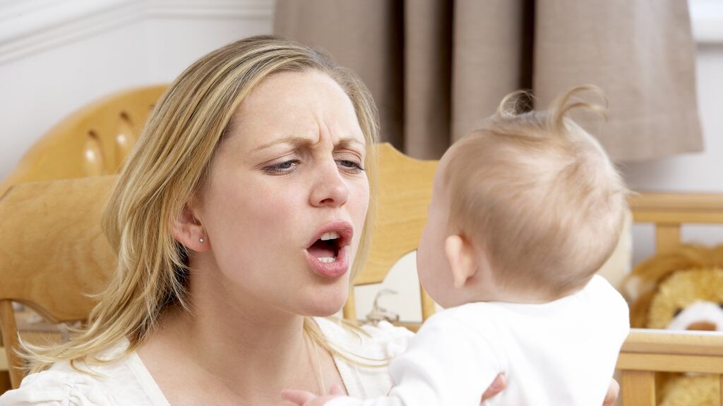 Frustration: ‘The most common, serious form of abuse in babies is babies being shaken and when we look at the causes of that, crying is very often the trigger.’ Photograph: Thinkstock