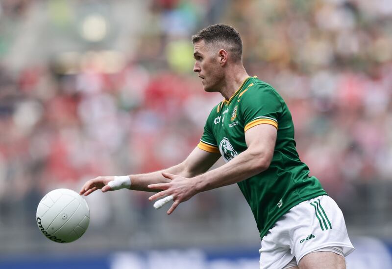 Meath's Bryan Menton. Photograph: Tom Maher/Inpho