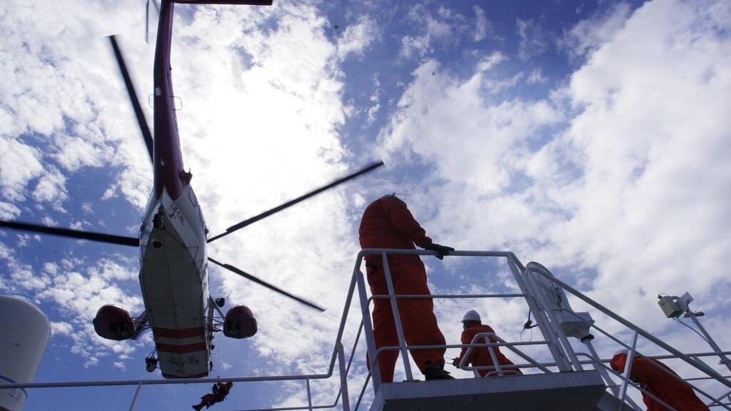 The girl scout was unconscious and being kept afloat by a 15-year-old boy when both were rescued by the Irish Coast Guard Waterford-based helicopter. Both were subsequently flown to hospital. File photograph: Bryan O’Brien/The Irish Times