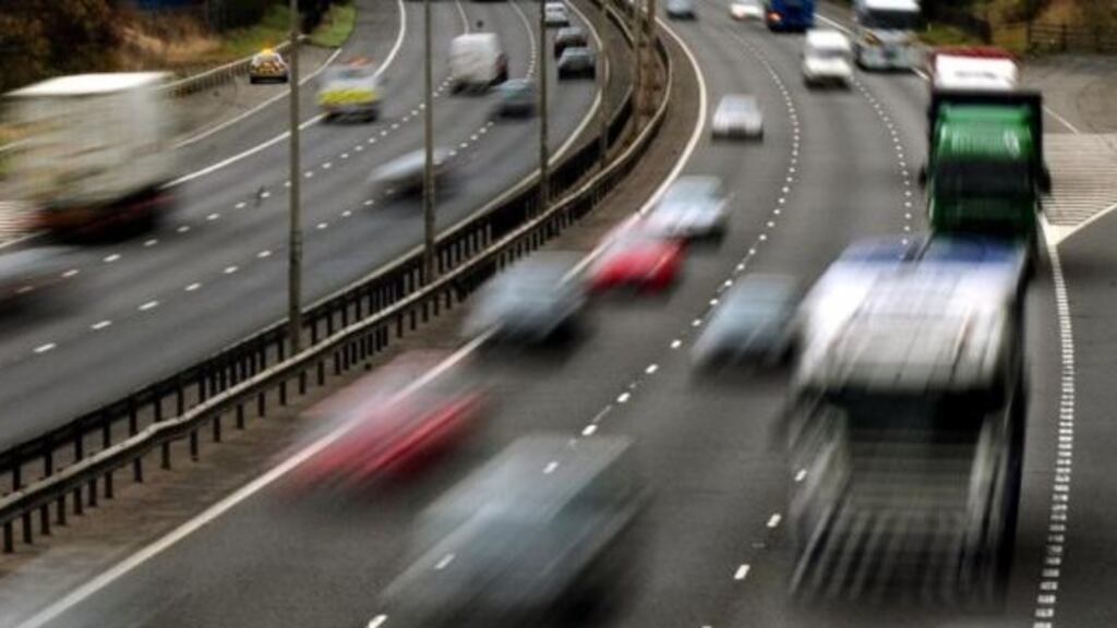A ‘military-style’ traffic operation will be in place in Dublin over the bank holiday weekend as long travel delays are expected. File photograph: PA Wire