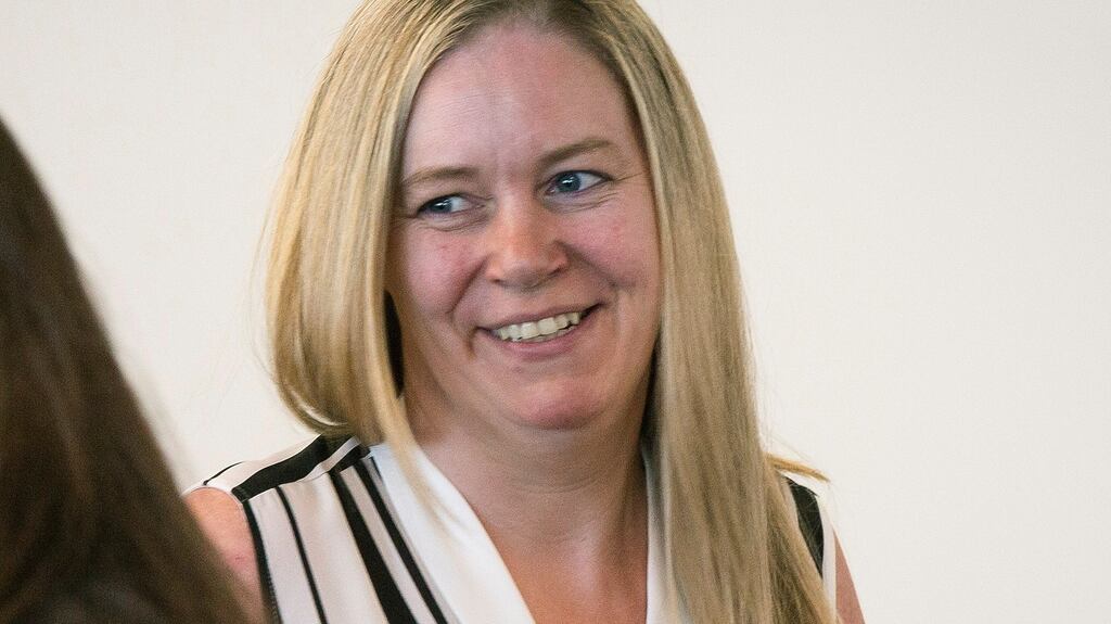 File photograph of Aisling Brady McCarthy. A Massachusetts court has found the Irish nanny to be ‘civilly liable’ for the death of one-year-old Rehma Sabir in her care. File photograph: Keith Bedford/The Boston Globe via AP