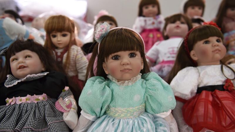 The dolls will not be allowed to sit in exit rows, according to an internal memo distributed to the staff of Thai Smiles Airways. Photograph: Christophe Tophe Archambault/AFP/Getty Images