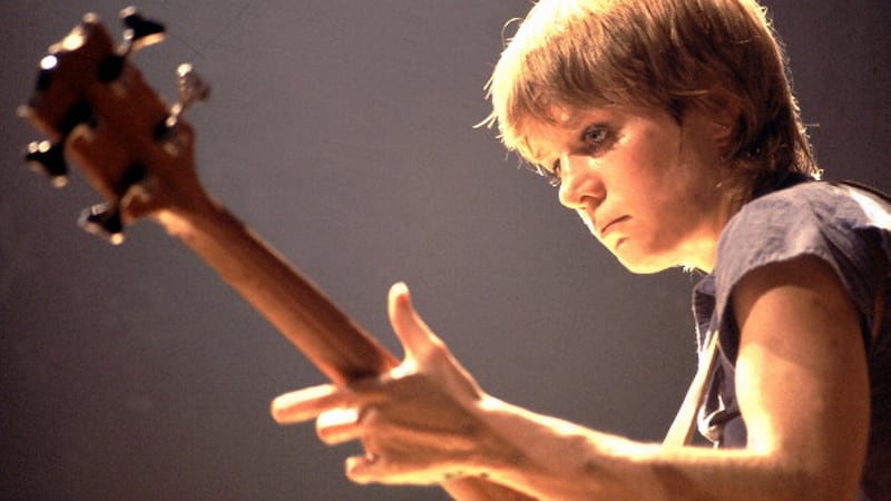 Tina Weymouth of Talking Heads in Chicago in August 1978. Photograph: Paul Natkin/WireImage