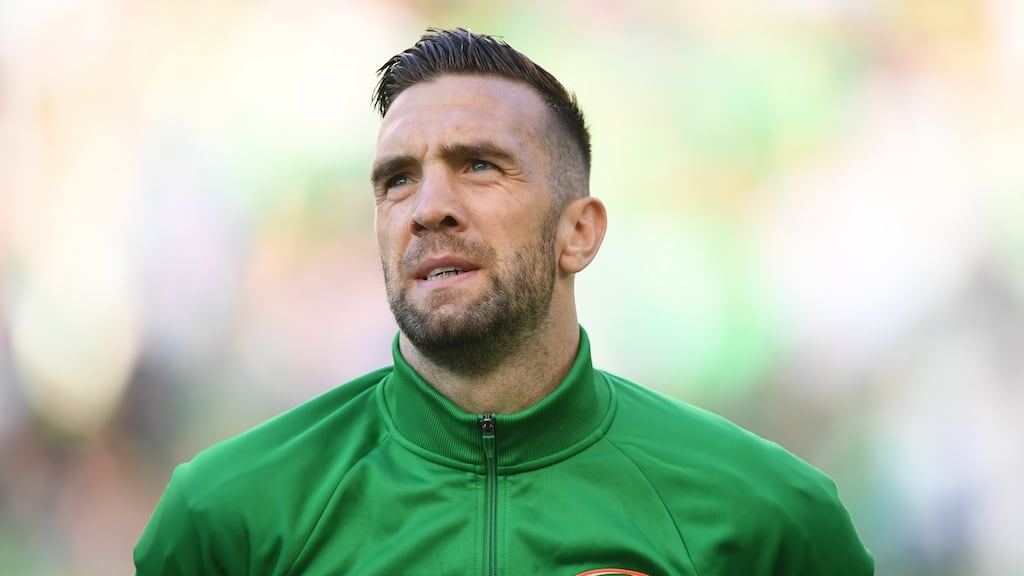 Shane Duffy could play in Ireland’s game against Georgia in Tbilisi on Saturday after recovering from a calf strain. Photograph: Mike Hewitt/Getty Images