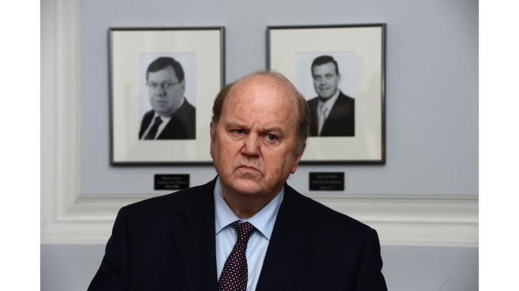 Minister for Finance Michael Noonan welcomes latest figures showing increase in tax revenues.