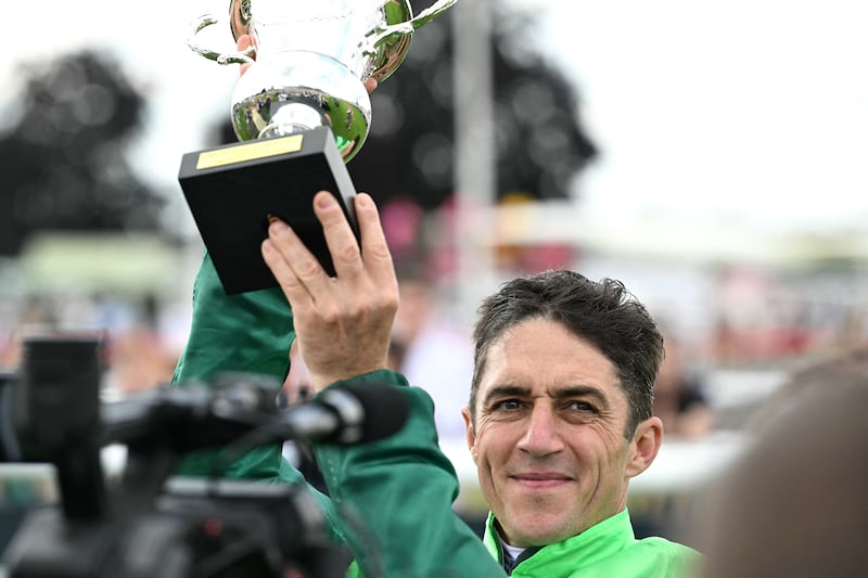 Belgian jockey Christophe Soumillon could pick up some big rides from Aidan O'Brien in the next few months. Photograph: Hugo Mathy/AFP via Getty Images