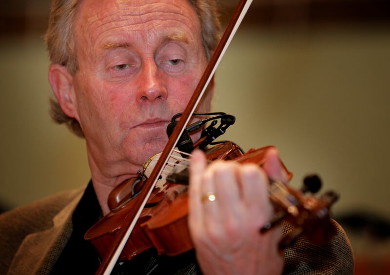 Seán Keane at the National Concert Hall in Dublin in October 2005. Photograph: David Sleator