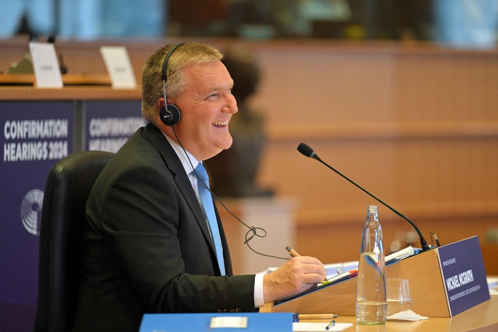 Michael McGrath has been confirmed as Ireland's new EU commissioner. Photograph: Nicolas Tucat