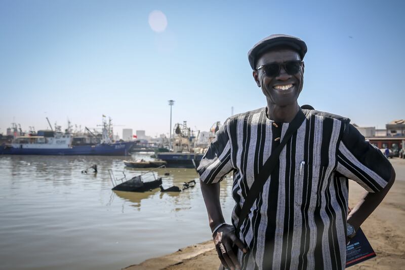 Malik Diop, co-ordinator for the West Africa fisheries organising project. Photograph: Sally Hayden