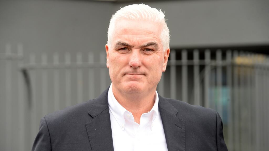 Ben Gilroy, at Trim courthouse, Trim, Co. Meath, to attend a repossession case. Photograph: Dara Mac Dónaill/The Irish Times