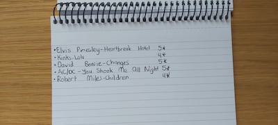Logan Kelly's special #LogansFive, with ratings you may or may not agree with:
Elvis Presley - Heartbreak Hotel - 5*
Kinks – Lola – 4*
David Bowie – Changes – 5*
AC/DC – You Shook Me All Night – 5*
Robert Miles – Children – 4*