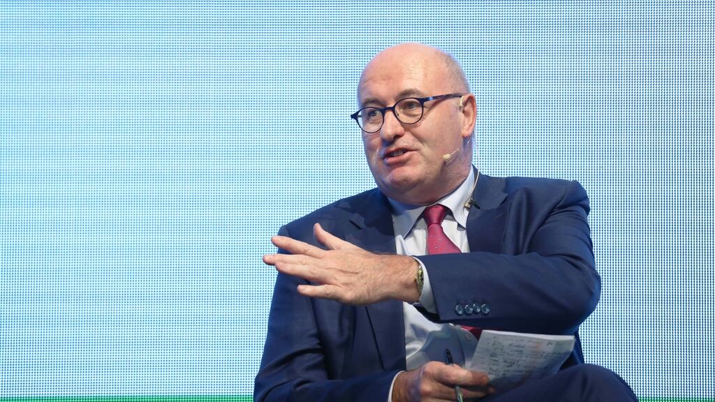 Ireland’s EU Commissioner, Phil Hogan will also warn the Kennedy Summer School about the ‘short-termist psychology’ of US president Donald Trump. Photograph: Finbarr O’Rourke