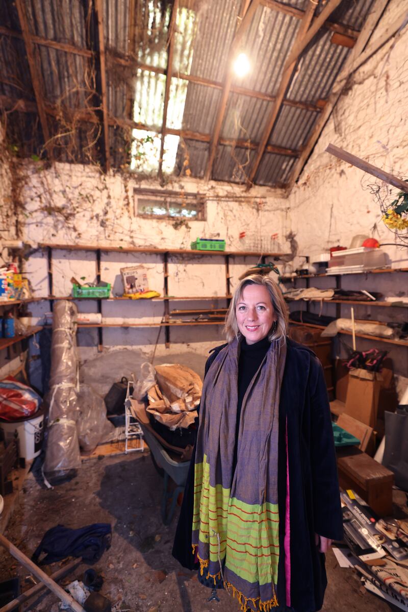 Clearing the space turned out to be the greatest headache. Photograph: Dara Mac Dónaill