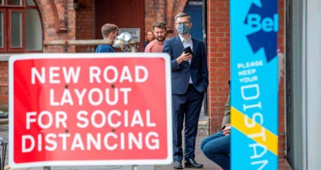 The latest Covid-19 figures came ahead of the return of some pupils to school for the first time since the latest lockdown started in December. File photograph: Paul Faith/AFP via Getty