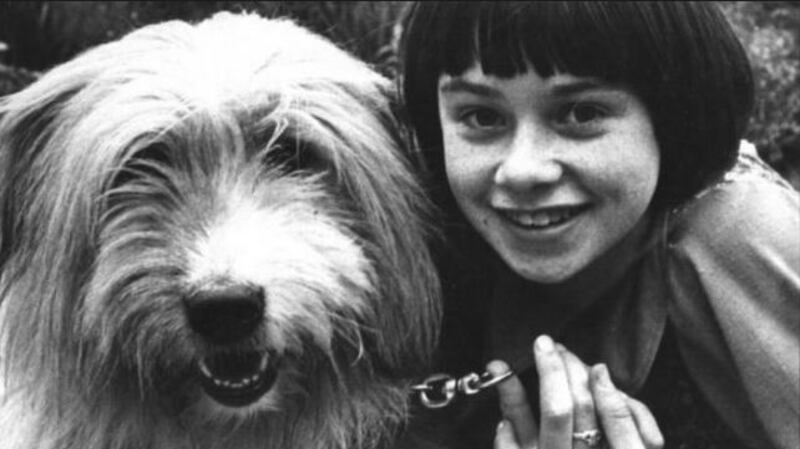 Jacinta Whyte (8) when she was playing Annie in Dublin’s Gaiety theatre in 1978