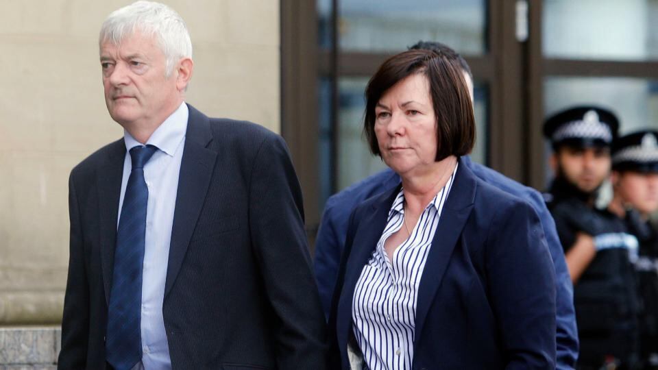 Karen Buckley’s parents, Marian and John Buckley, arriving at the High Court in Glasgow on Tuesday: Photograph: Danny Lawson/PA