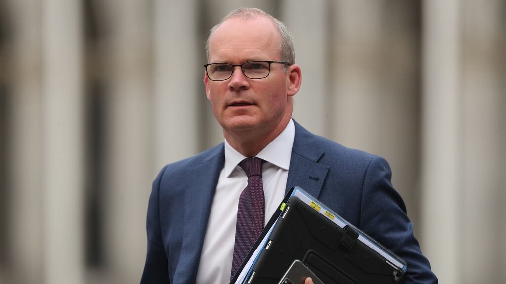 No Government decision was taken about the retention of a State car and two Garda drivers for Minister for Foreign Affairs Simon Coveney. Photograph: Niall Carson/PA