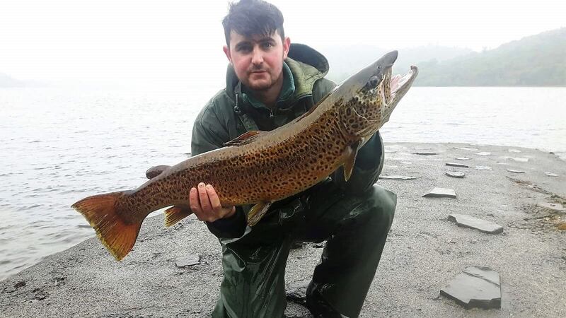 Liam Butler caught this magnificent trout of 16.5lb trolling in the Oughterard area on Corrib.