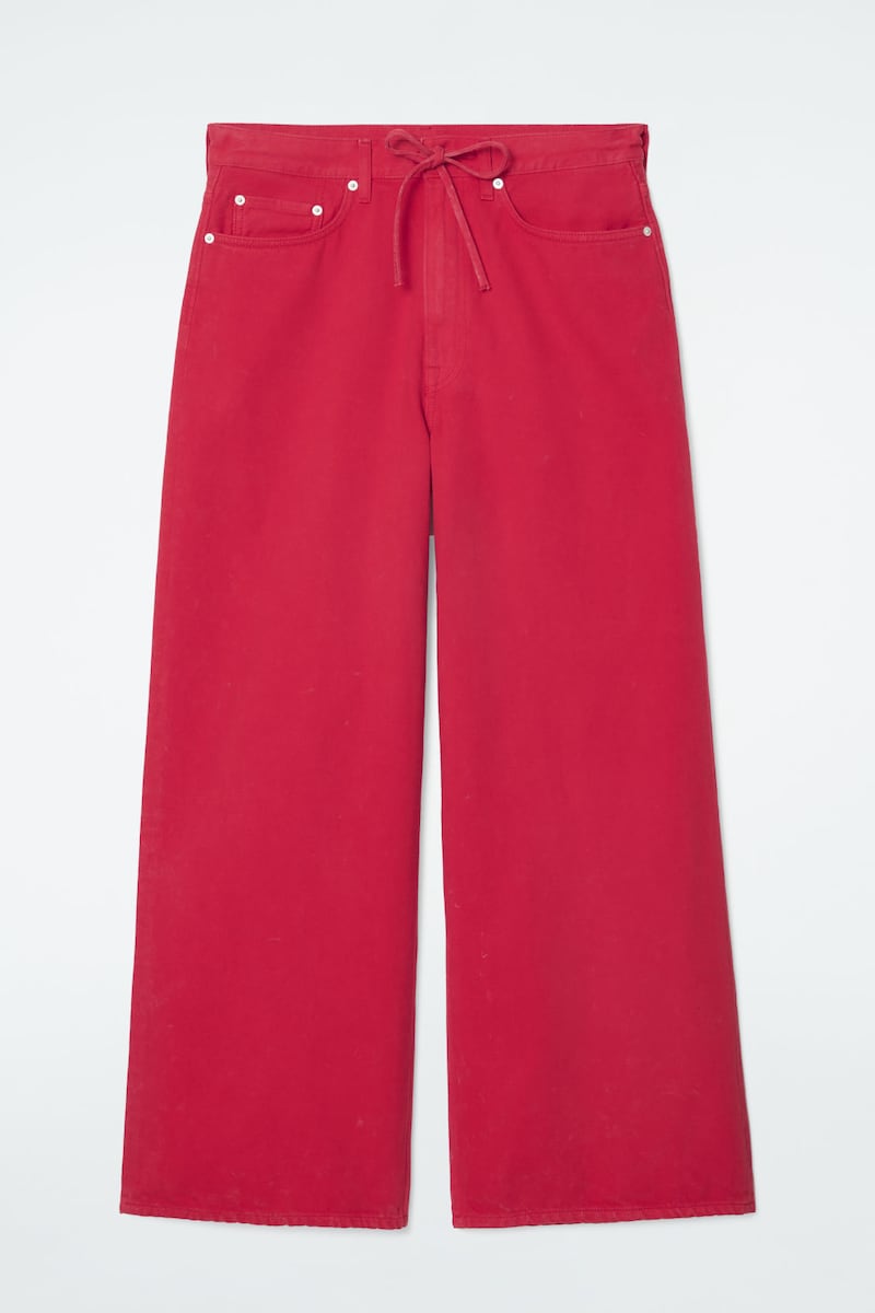 Wide leg jeans for €115, available at Cos