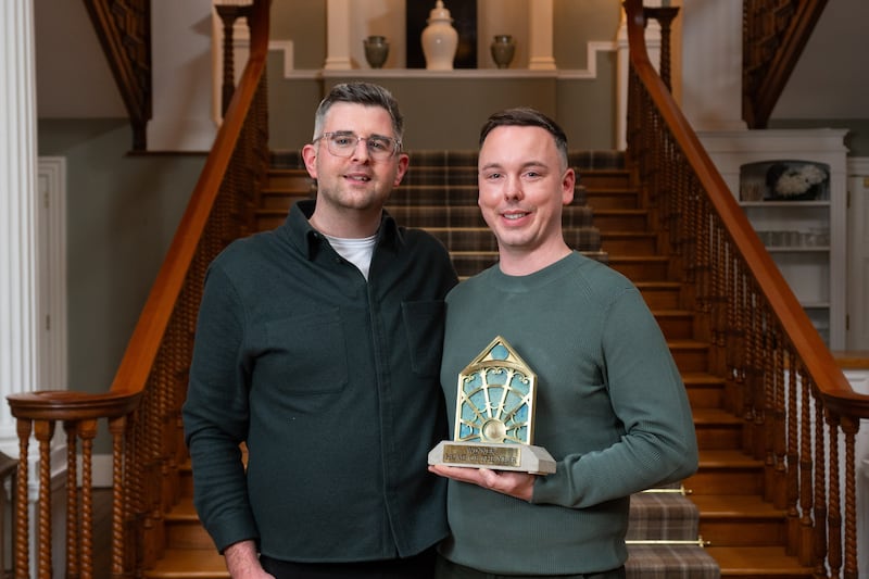 Marty Campbell and Shane Murray, winners of Home of the Year 2024