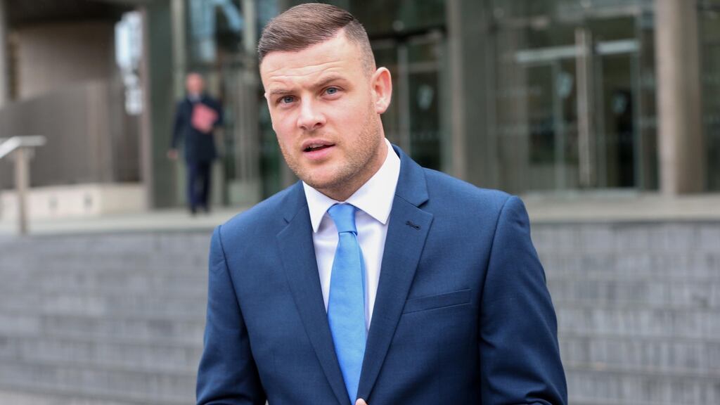 Anthony Stokes at the Dublin Circuit Criminal Court earlier this month. Photograph: Collins