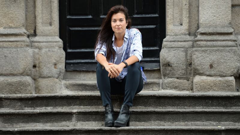 Stefanie Preissner, screenwriter, playwright and actor. Photograph: Dara Mac Dónaill