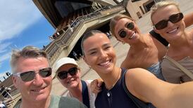 Saying goodbye to your kids is hard when they live on the other side of the world