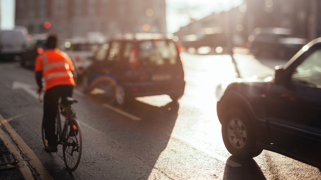 Commuter shift: AA Ireland found that more than 20 per cent of motorists now also describe themselves as cyclists. Photograph: Giorgio Fochesato/Getty