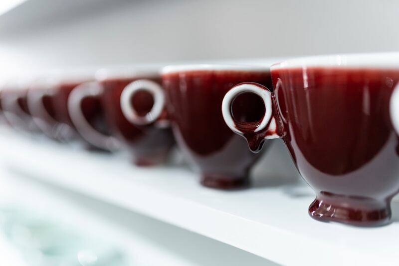 Ceramics by Liselott Olofsson. Photograph: Freddie Greenall