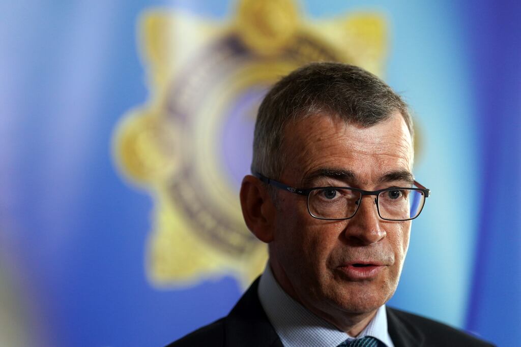 Garda Commissioner Drew Harris: at the GRA conference almost 99 per cent of rank-and-file gardai voted to express no confidence in him. Photograph: Brian Lawless/PA Wire