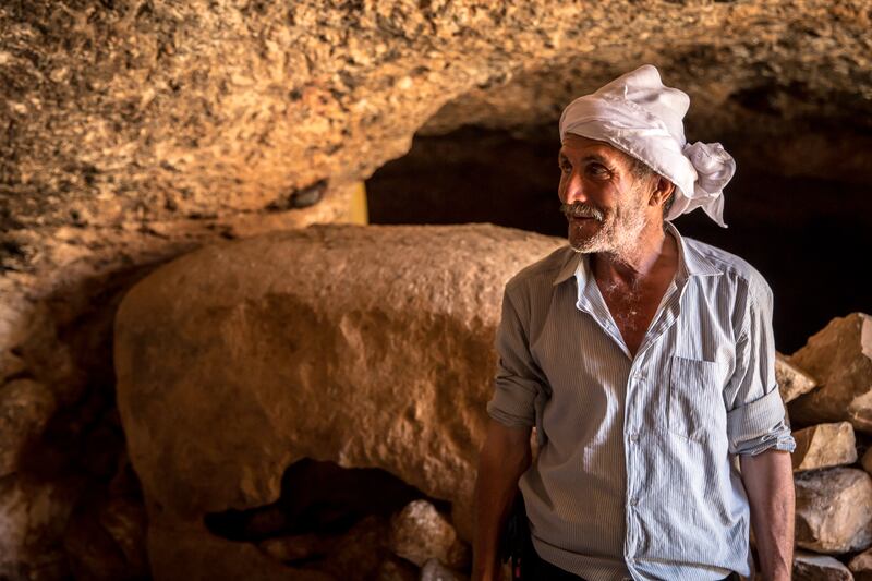 Jibreen says his family has lived in the South Hebron Hills for generations. Photograph: Sally Hayden