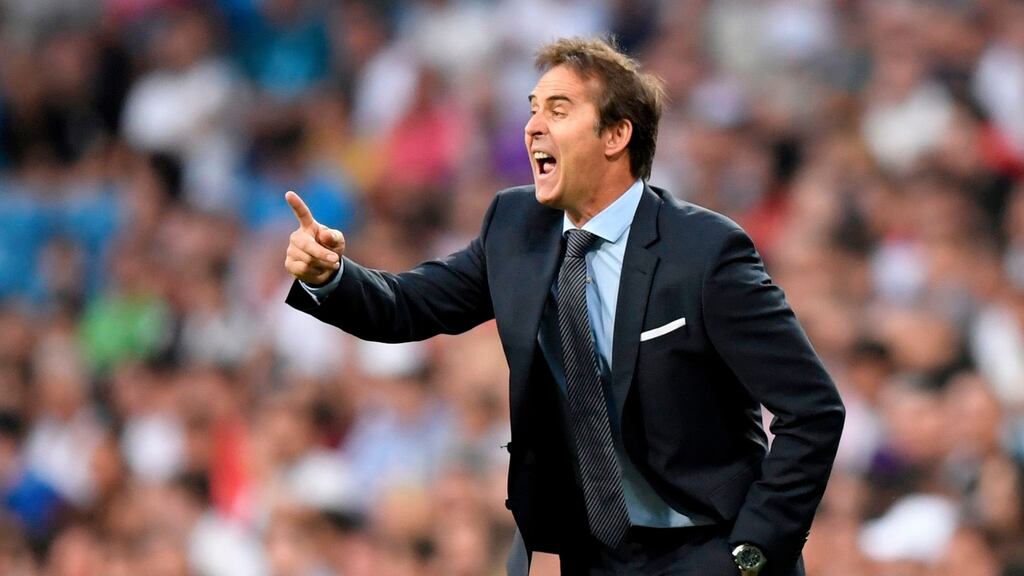 Former Spain and Real Madrid coach Julen Lopetegui will manage Seville for the next three seasons. Photo: Gabriel Bouys/Getty Images