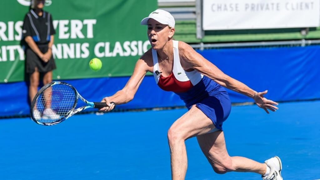 Chris Evert has opened up on her ovarian cancer diagnosis. Photograph: Jason Koerner/Getty Images