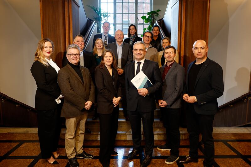 The AI Advisory Council, established by Minister of State with responsibility for Digital, Dara Calleary TD, to provide independent expert advice to Government on artificial intelligence policy, met for the first time today. Photograph: Department of Enterprise