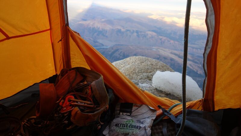 Waking at 5am every day, Sean Villanueva O’Driscoll would  sit in his tent meditating before setting off at sunrise.