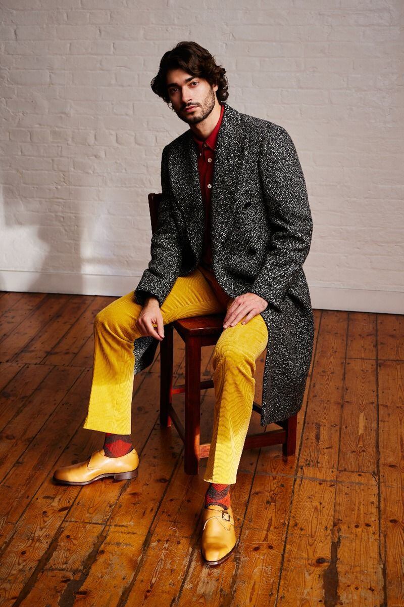 Argyle diamond ribbed merino wool sock, €24.50 from Pantherella