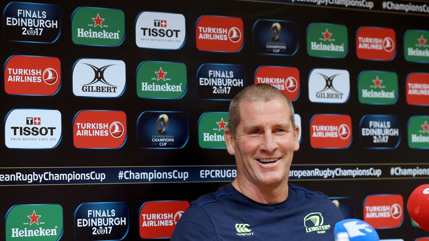 Stuart Lancaster. Photograph: Dan Sheridan/Inpho