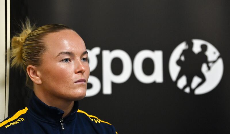 Wall will be striving to compete alongside the likes of Amee-Leigh Murphy Crowe and Lucy Mulhall at the World Rugby Women's Sevens Series. Photograph: Seb Daly/Sportsfile