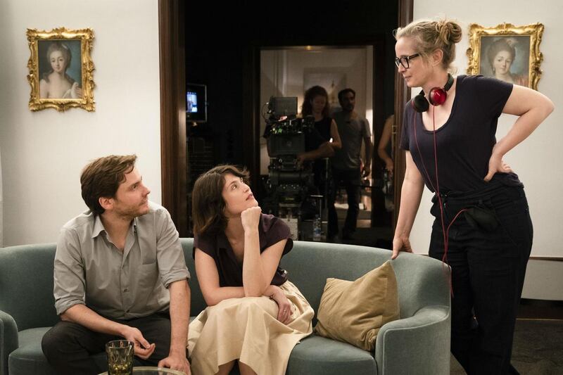 Julie Delpy directing Daniel Brühl and Gemma Arterton in My Zoe