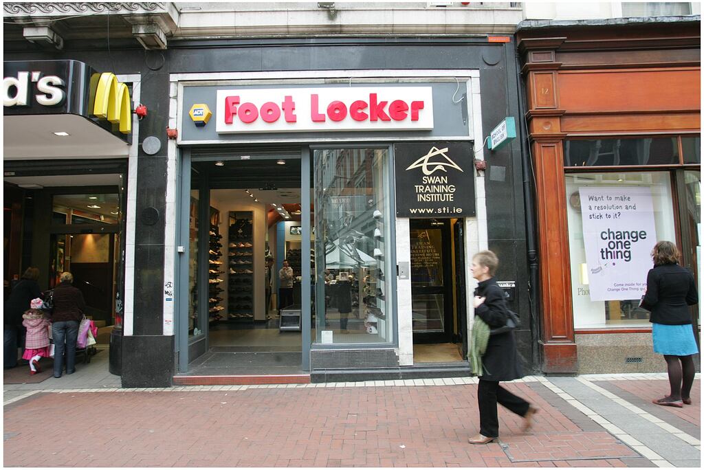 The Foot Locker outlet on Grafton Street in Dublin. Photograph: Brenda Fitzsimons