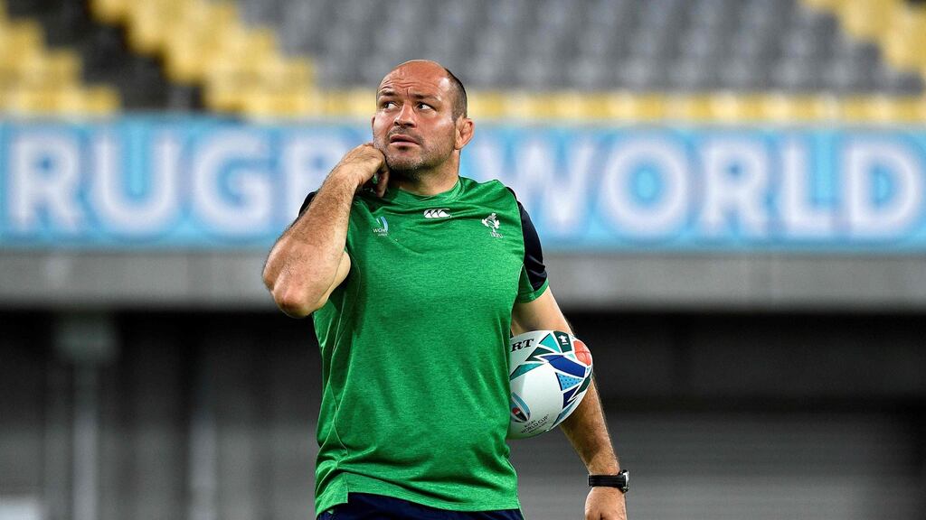 Ireland hooker Rory Best. Photograph: Filippo Monteforte/AFP via Getty Images
